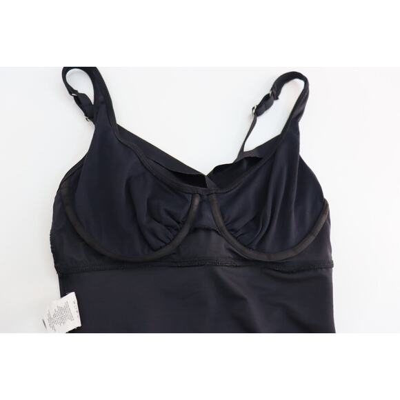 Magicsuit by Mirclesuit Black Estilo One Piece Swimsuit with Built in Bra Sz 10 - Picture 4 of 8